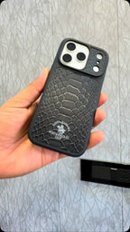 Zyntra™ Santa Barbara Polo & Racquet Club Snake Leather Texture Case for iPhone