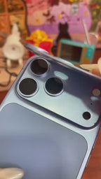 Zyntra™ HD Tempered Glass & Metal Ring Camera Lens Protector for iPhone